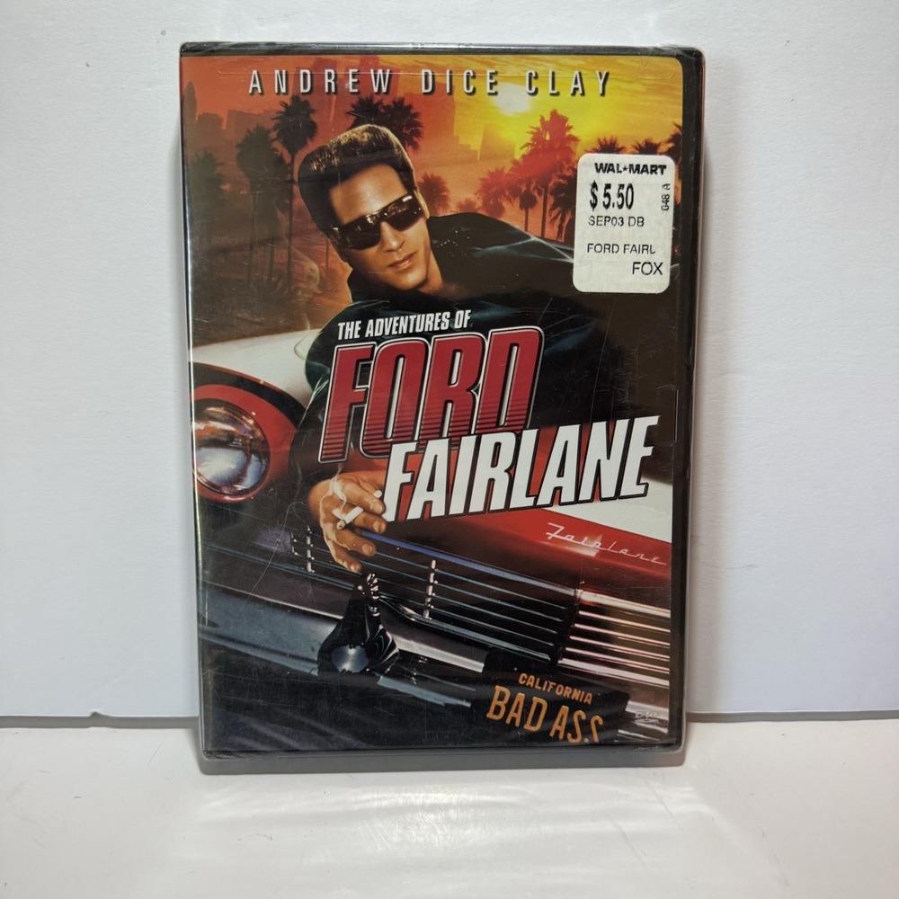 The Adventures of Ford Fairlane DVD Brand New Sealed Andrew Dice Clay